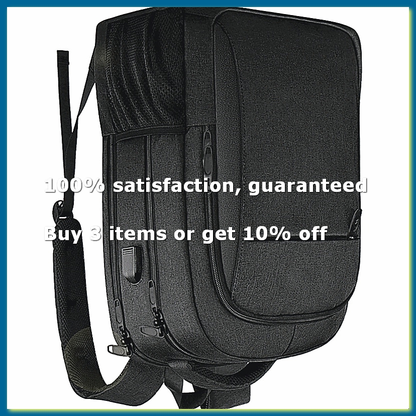 Travel Backpack Anti Theft - Mochila grande para ordenador portátil de