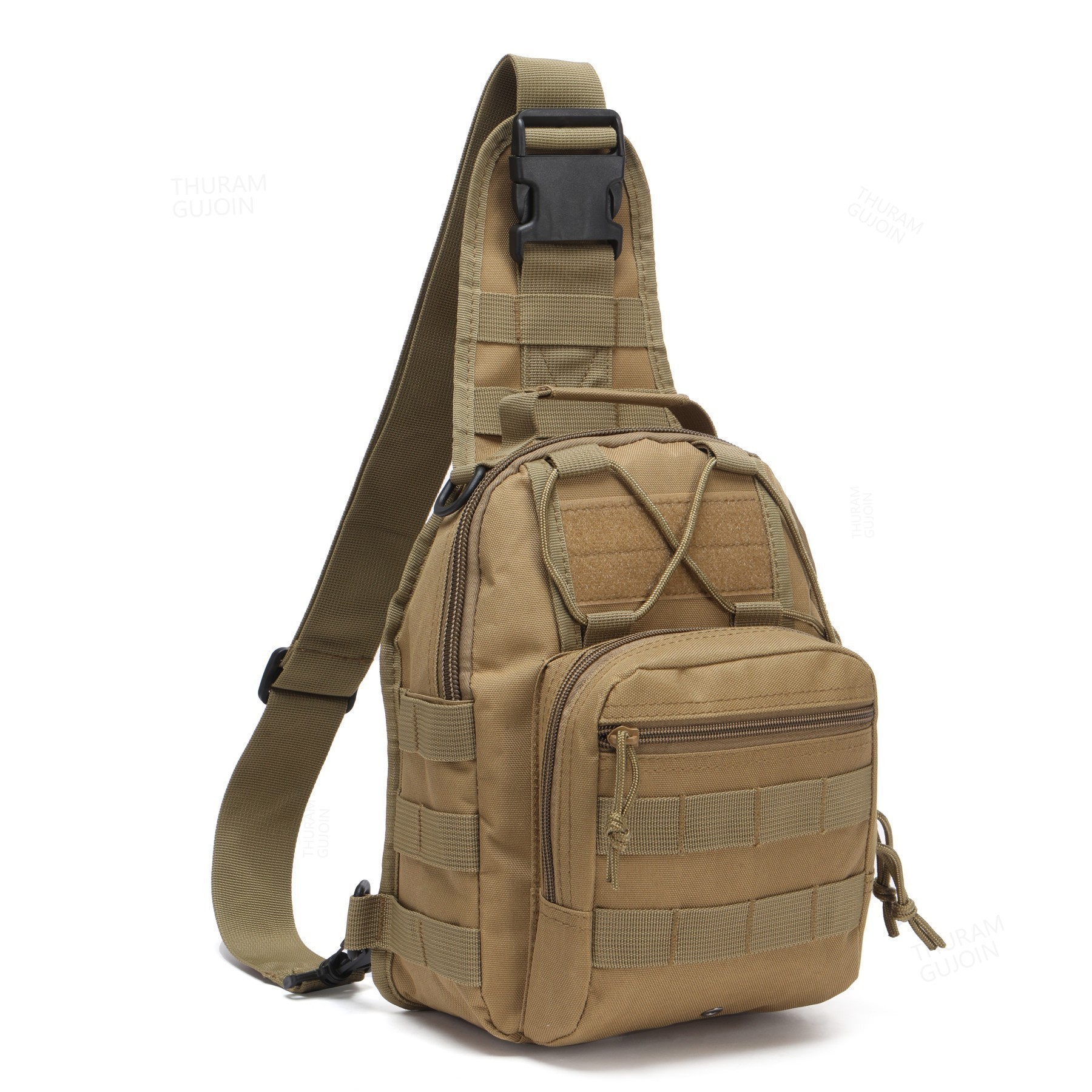 Sling Backpack Shoulder - THURAM Mochila táctica para exteriores, bolsa