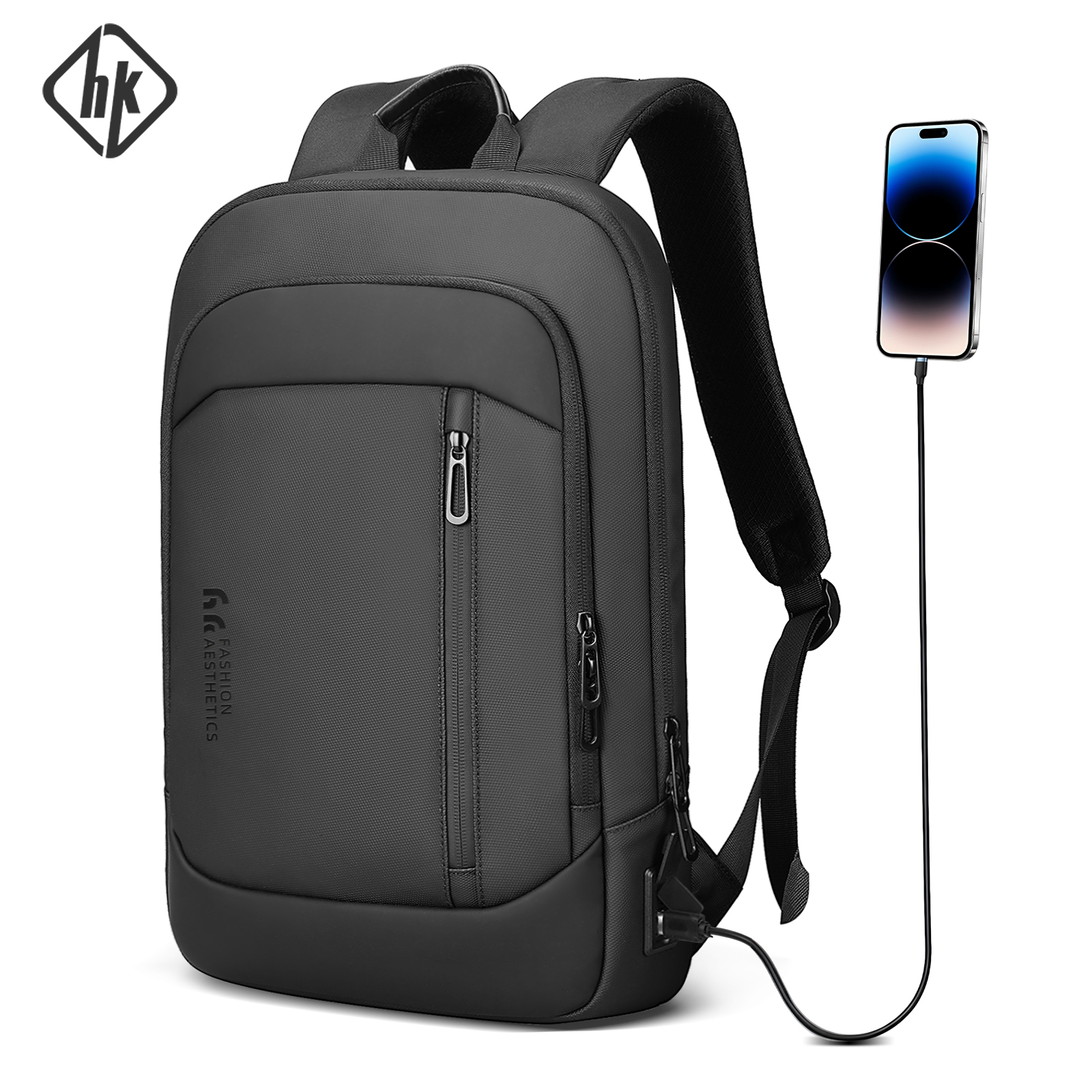Laptop Backpack 15.6 - Mochila de negocios ligera para hombre