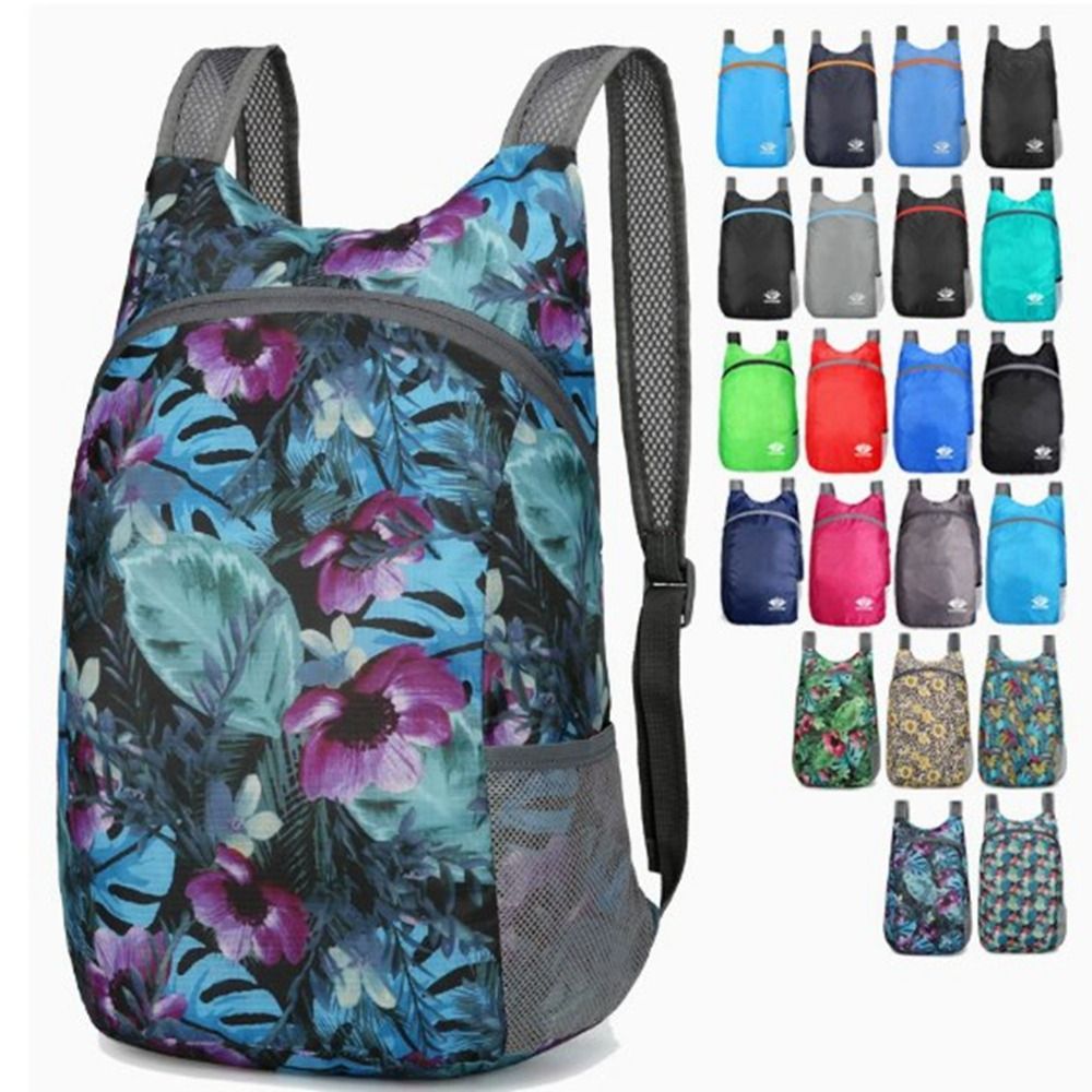 Foldable Backpack Small - Bolsa Plegable Impermeable Ultraligera para Exteriores,