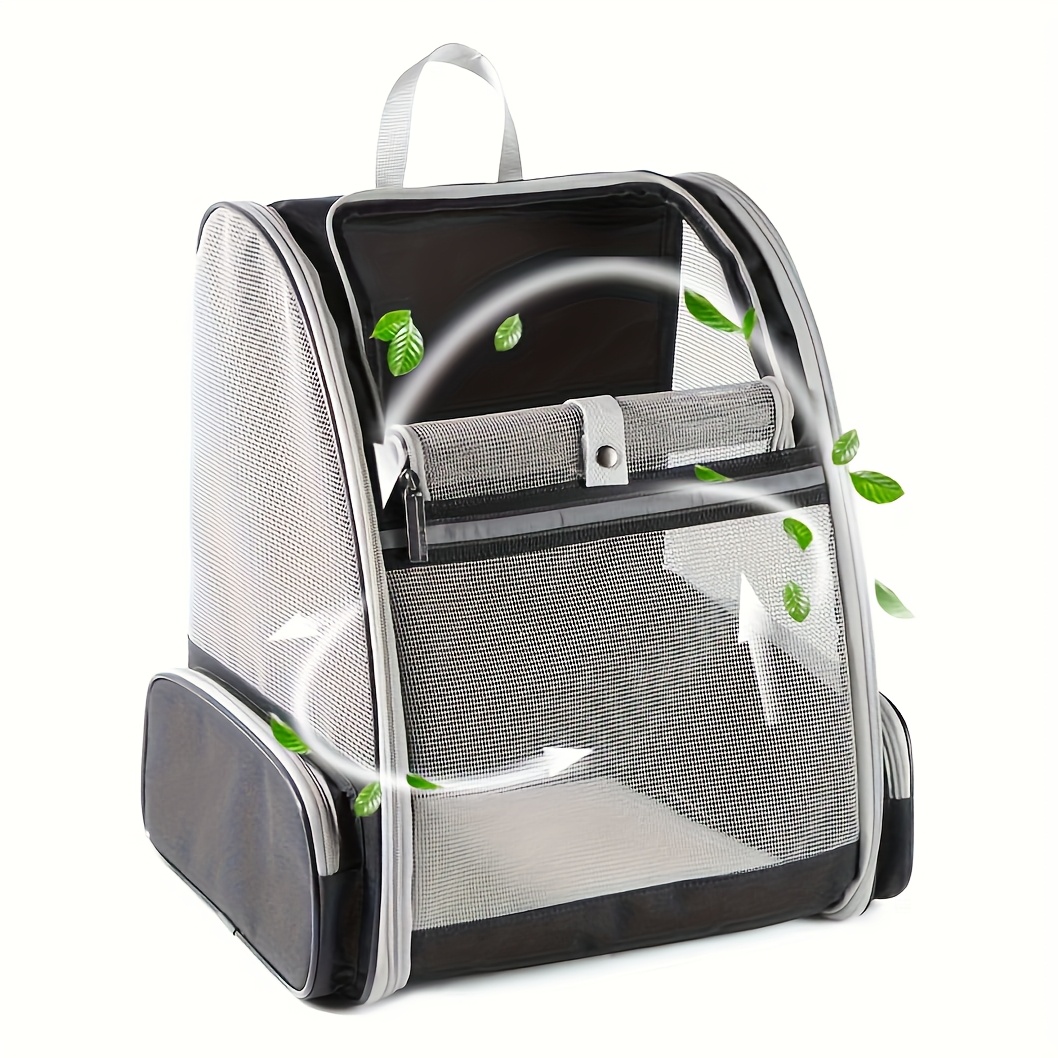 Foldable Backpack Small - Mochila plegable y ventilada para mascotas,