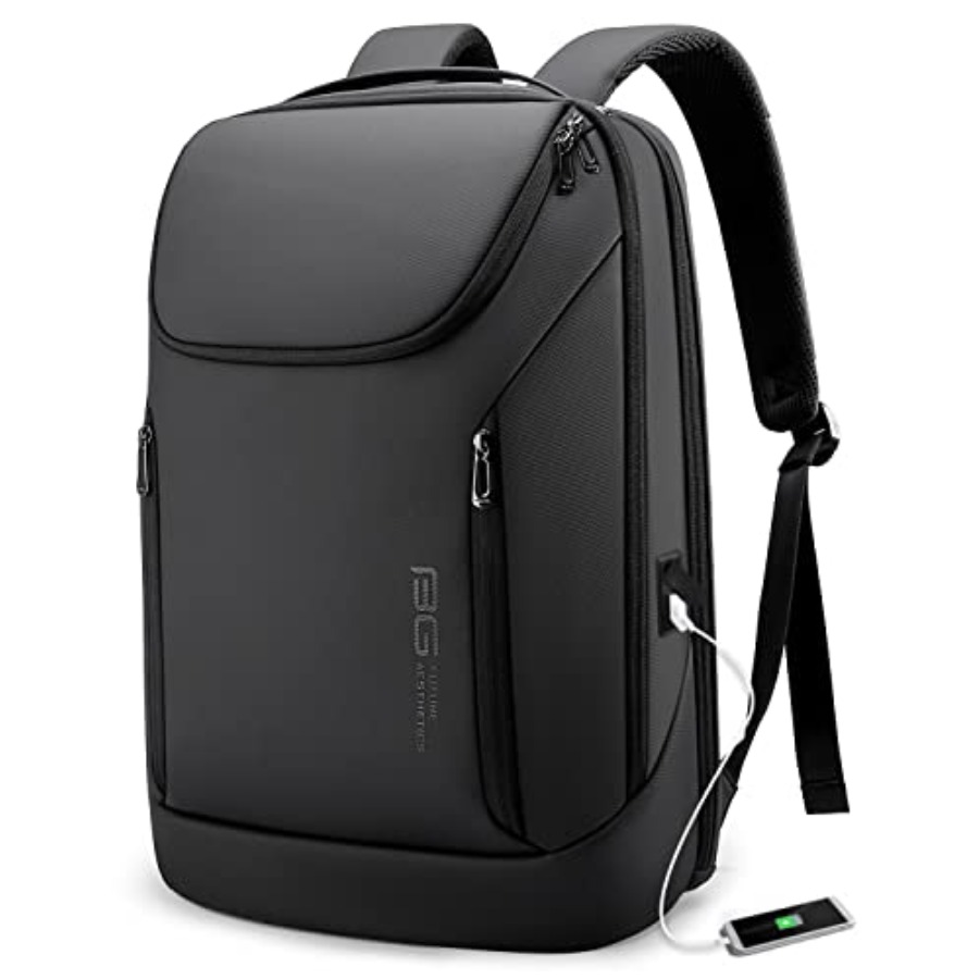 Laptop Backpack 15.6 - Mochila inteligente para negocios, impermeable, apta