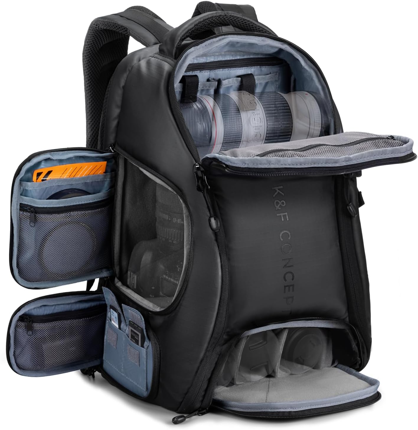 Laptop Backpack 15.6 - Mochila para Cámara K&F CONCEPT, Bolsa