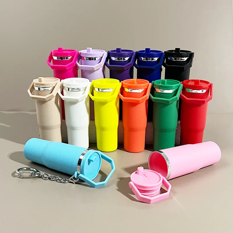 Mini Backpack Purse - Llavero con forma de mini vaso