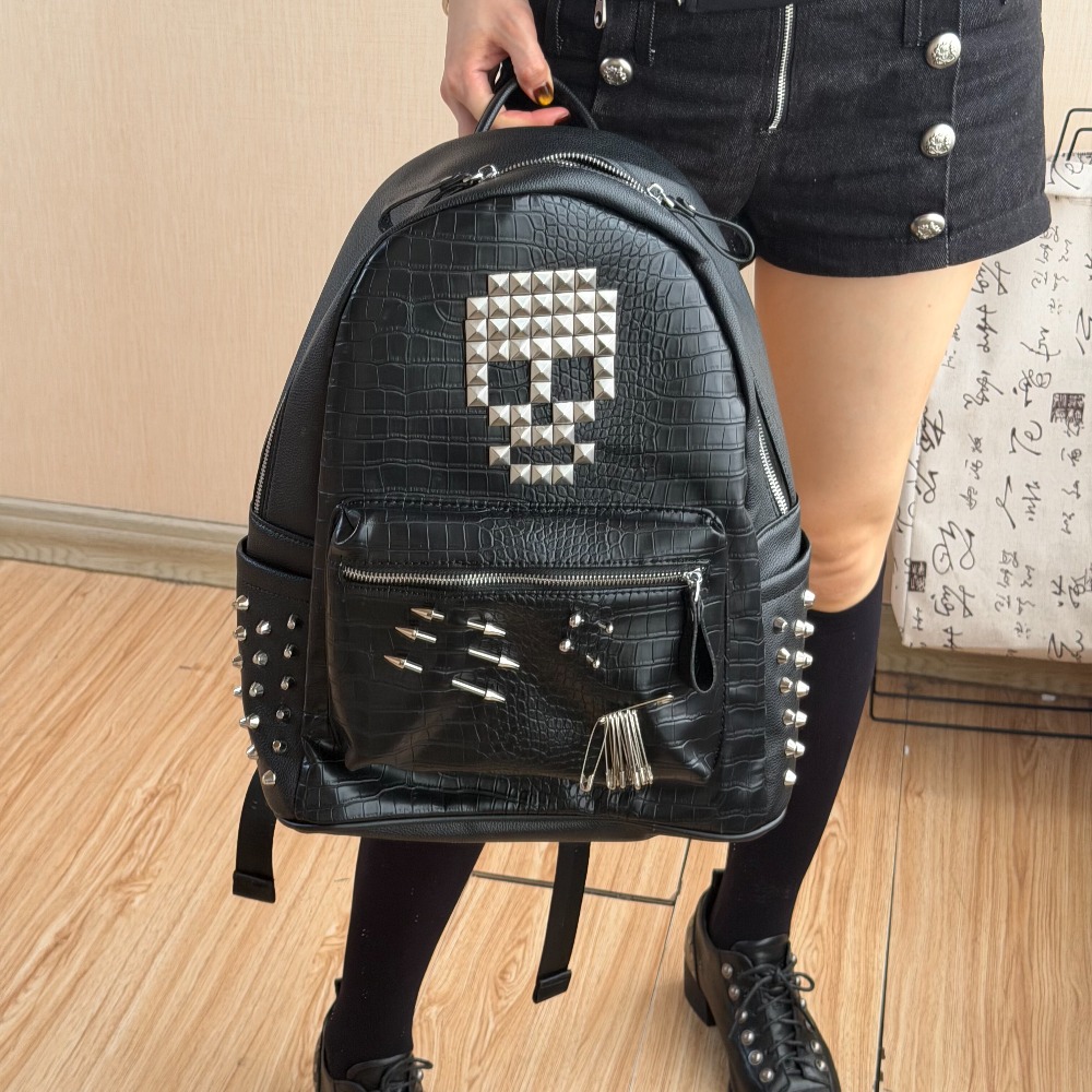 Fashion Backpack Women - Mochila Original con Diseño de Cocodrilo