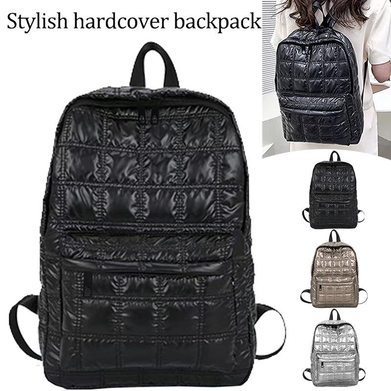 Canvas Backpack Casual - Mochila brillante y elegante de moda,