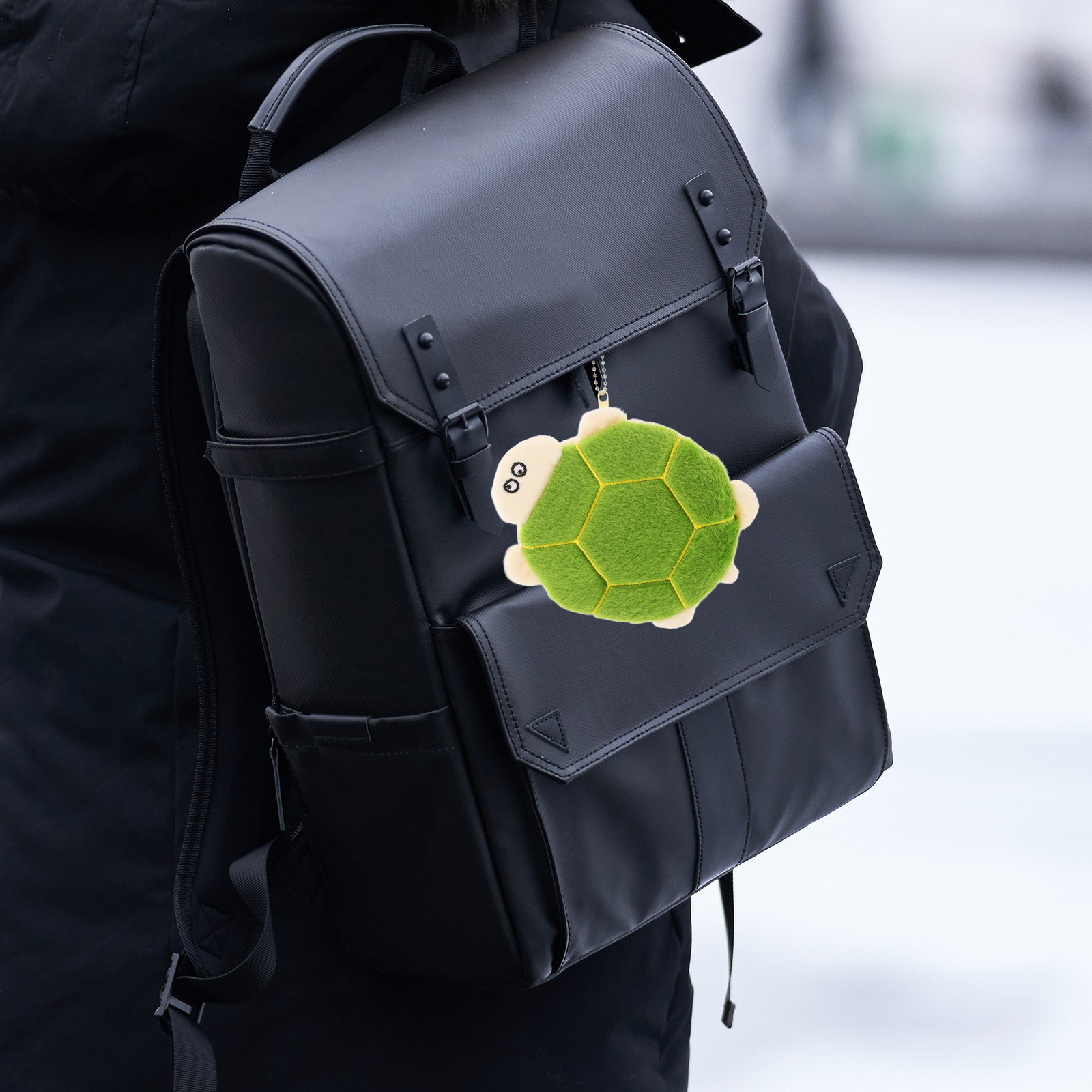 Mini Backpack Purse - Monedero con Forma de Tortuga para