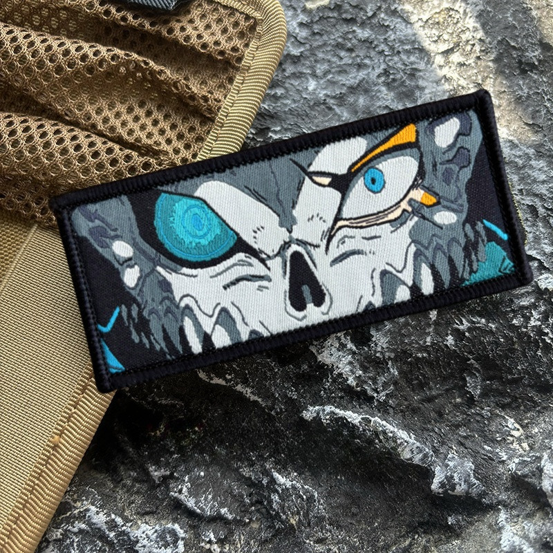 Urban Backpack Tactical - Parches tácticos de anime, insignias de