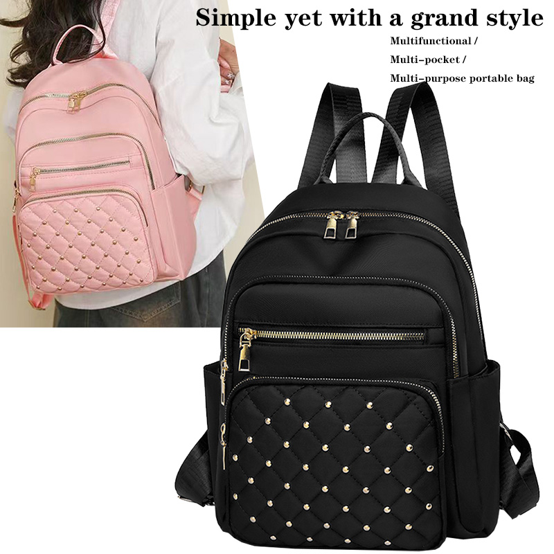 Canvas Backpack Casual - Mochila de tela suave para uso