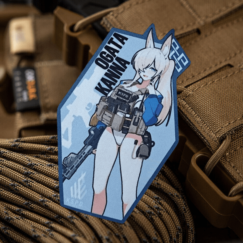 Urban Backpack Tactical - Azul archivo Kona parche táctico pistola