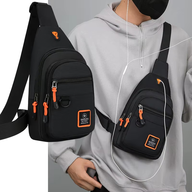 Hiking Backpack Waterproof - Bolso Bandolera Deportivo Impermeable para Hombre,
