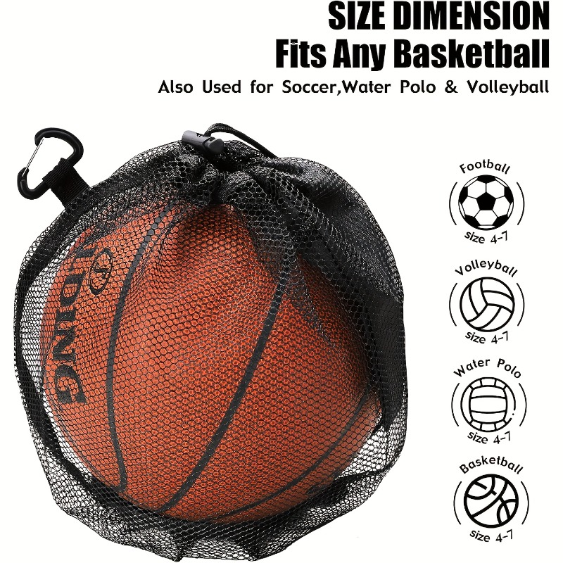 Drawstring Gym Bag - Bolsa de malla compacta y portátil