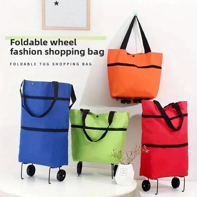 Foldable Backpack Small - Carrito de Compras Plegable y Portátil
