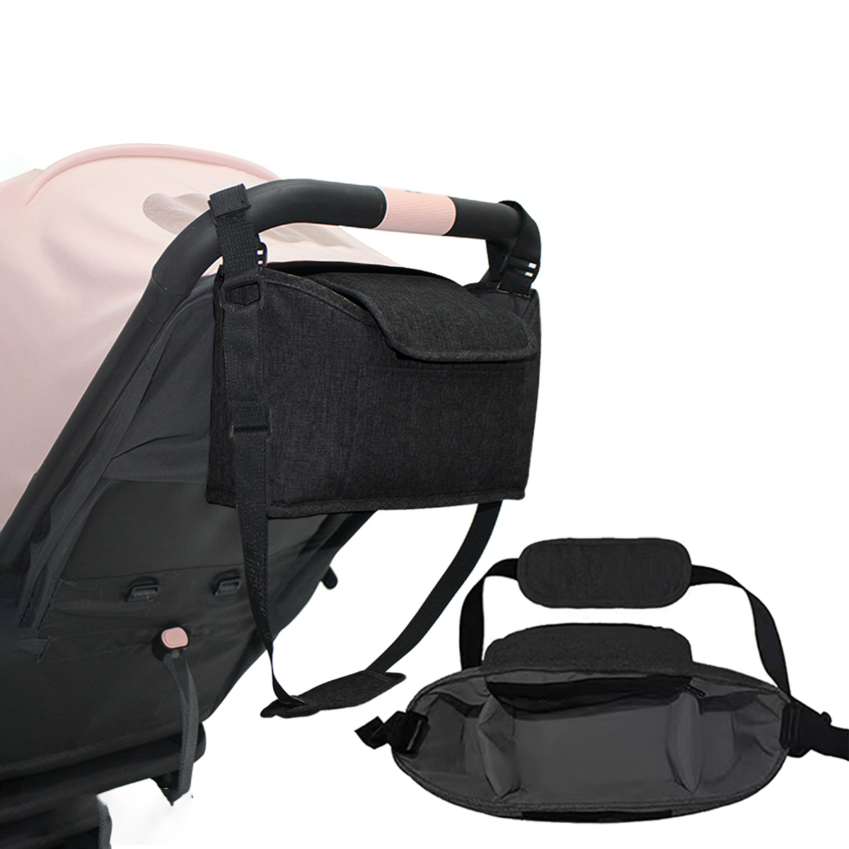 Backpack Diaper Bag - Bolsa de Almacenamiento para Cochecito de