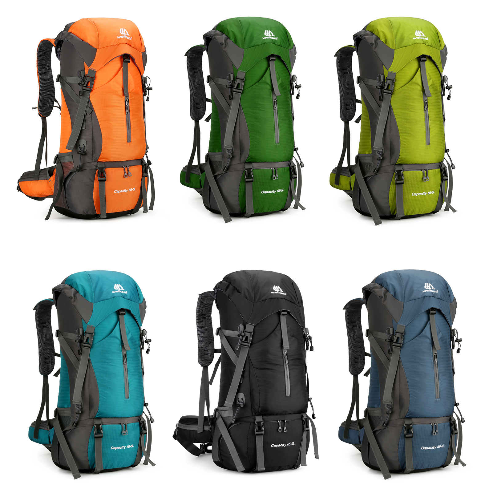 Rain Cover Backpack - Mochila extra grande de 70L para
