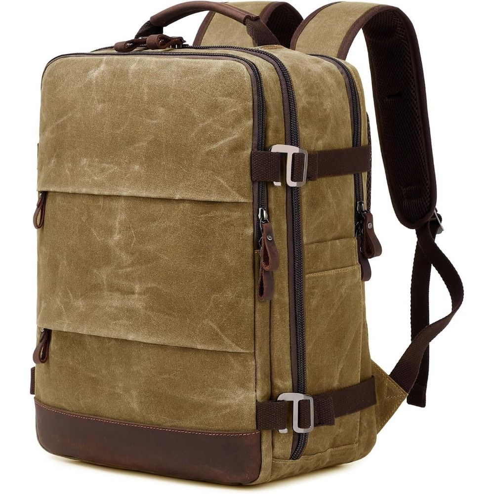 Canvas Backpack Casual - Mochila de Viaje para Hombre -