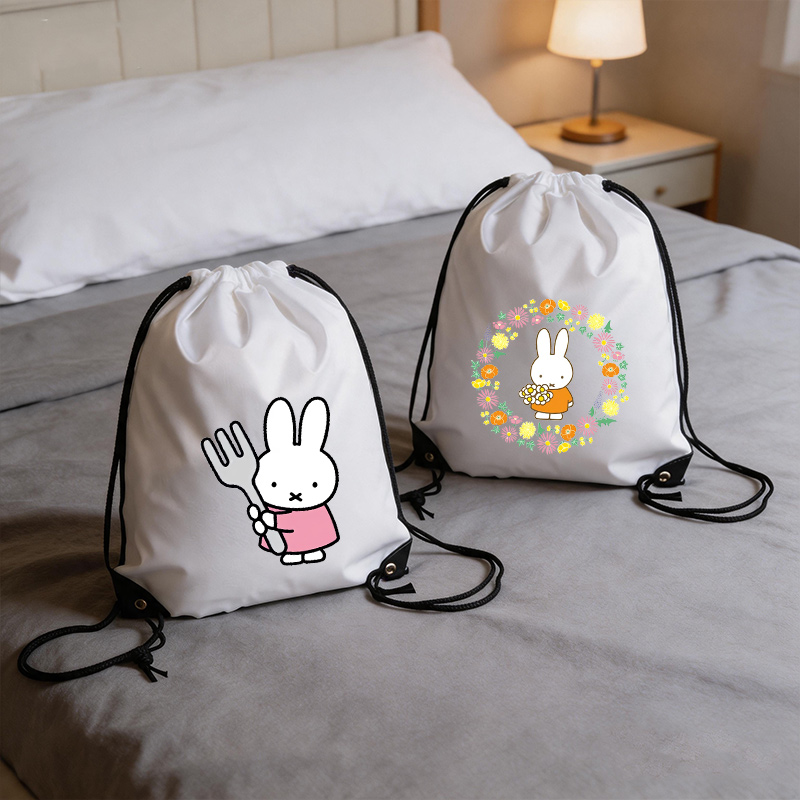Drawstring Gym Bag - Bolsa con cordón Miffys para mujer,
