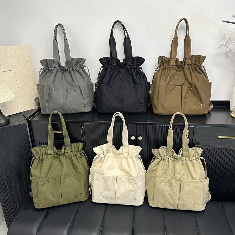 Drawstring Gym Bag - Bolso de mano con cordón de