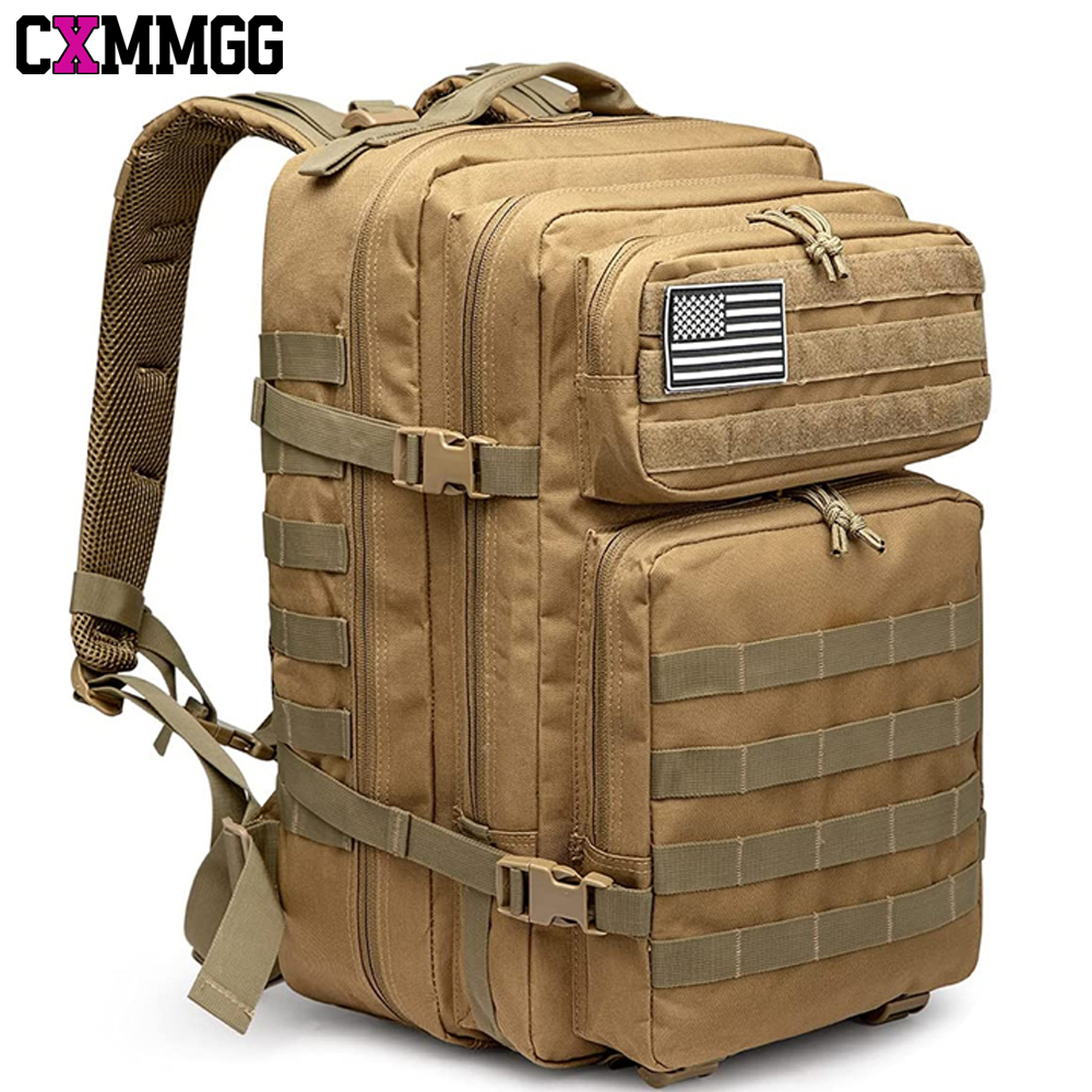 Rucksack Military Style - Mochila táctica de 45L para hombre,