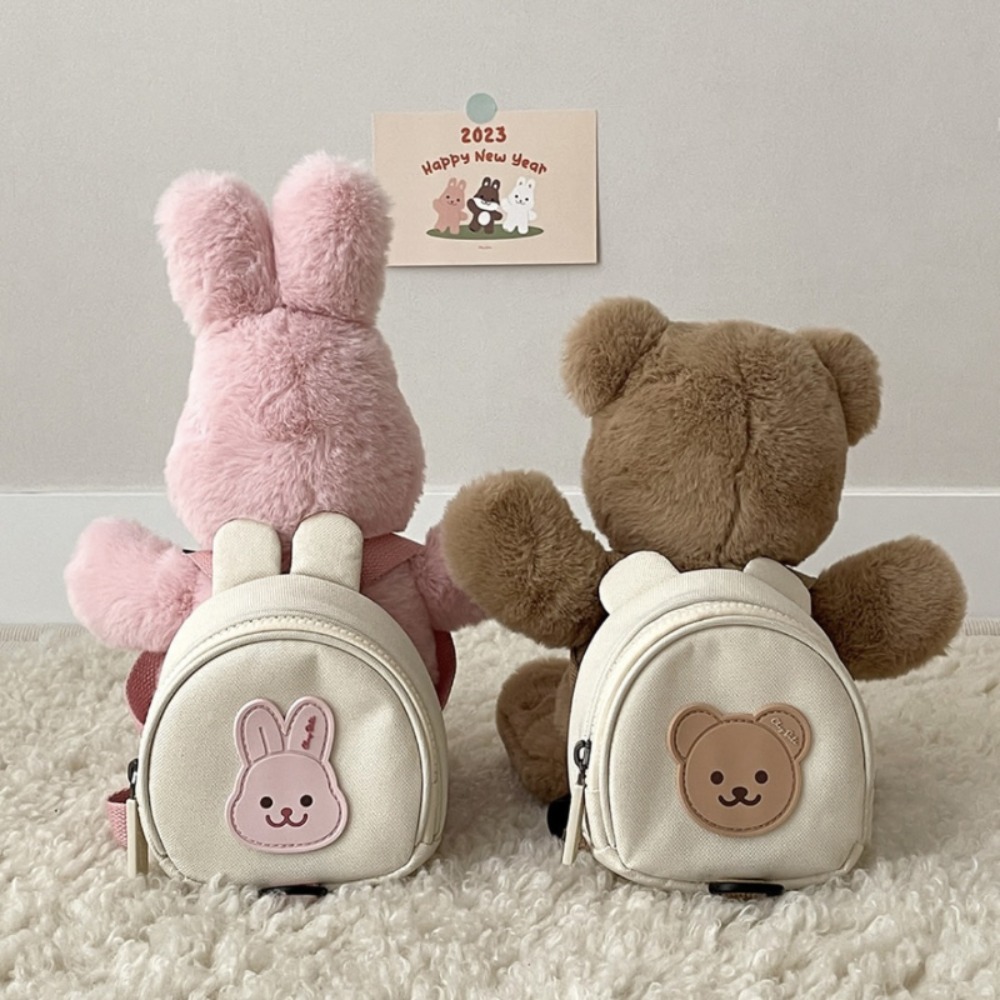 School Backpack Teen - Mochila para niños, bolsos redondos Kawaii