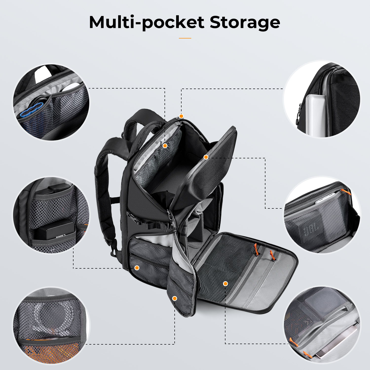 Mochila para Cámara K&F CONCEP - Laptop Backpack 15.6 reseña y precio