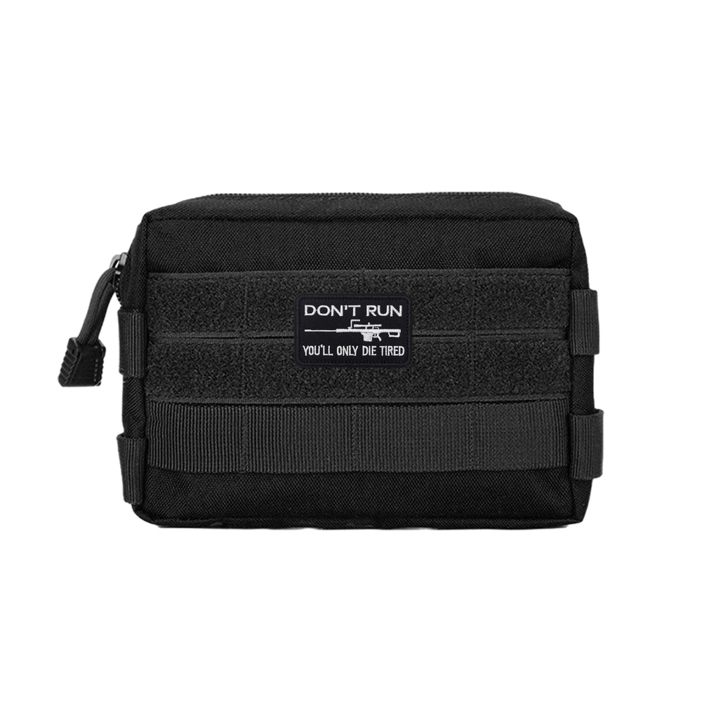 DON'T RUN Fun Meme citación de - Rucksack Military Style reseña y precio