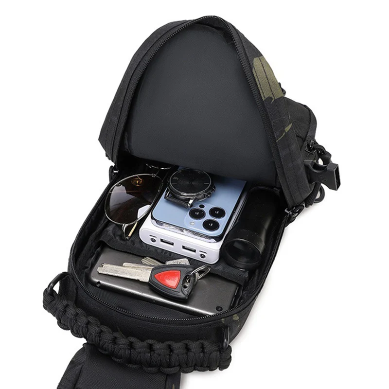 Riñonera deportiva para hombre - Sling Backpack Shoulder reseña y precio