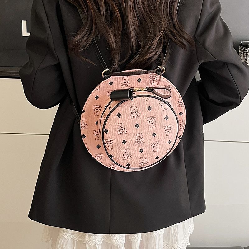 Mochila con diseño de sombrero - Leather Backpack Vintage reseña y precio