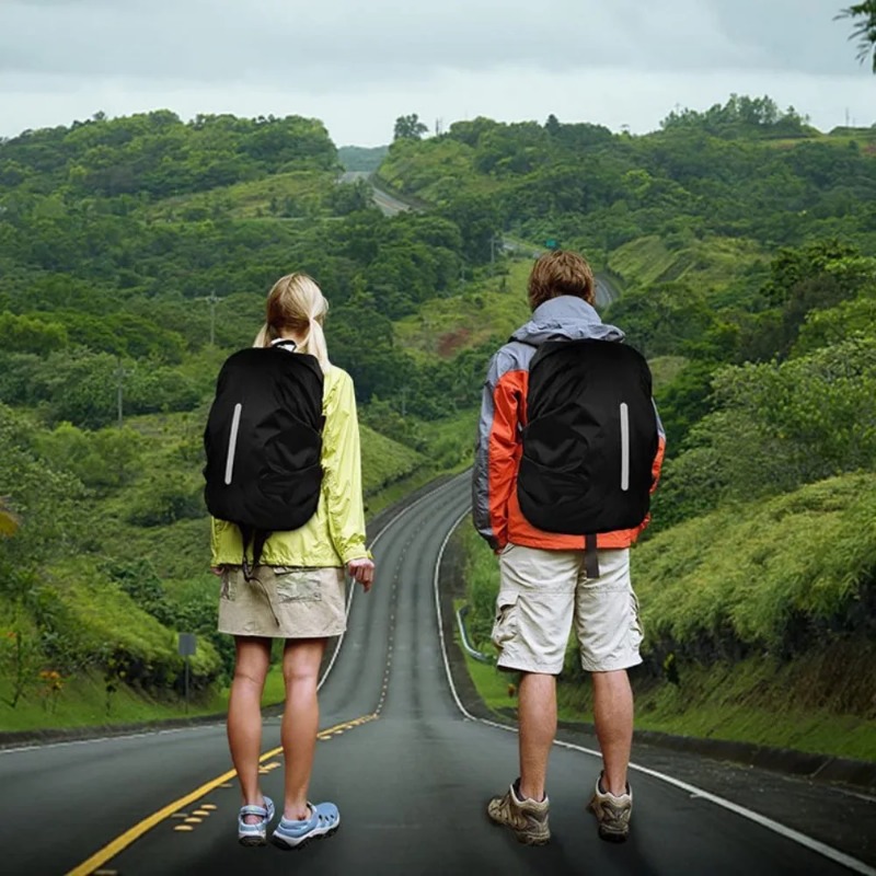 Mochila reflectante impermeabl - Rain Cover Backpack reseña y precio