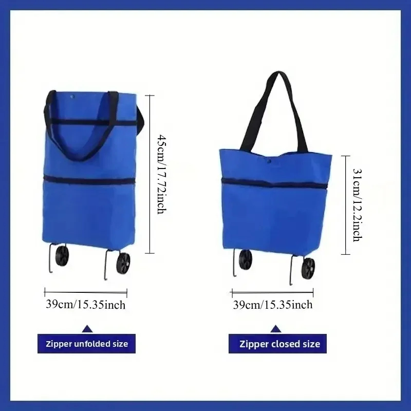 Carrito de Compras Plegable y  - Foldable Backpack Small reseña y precio