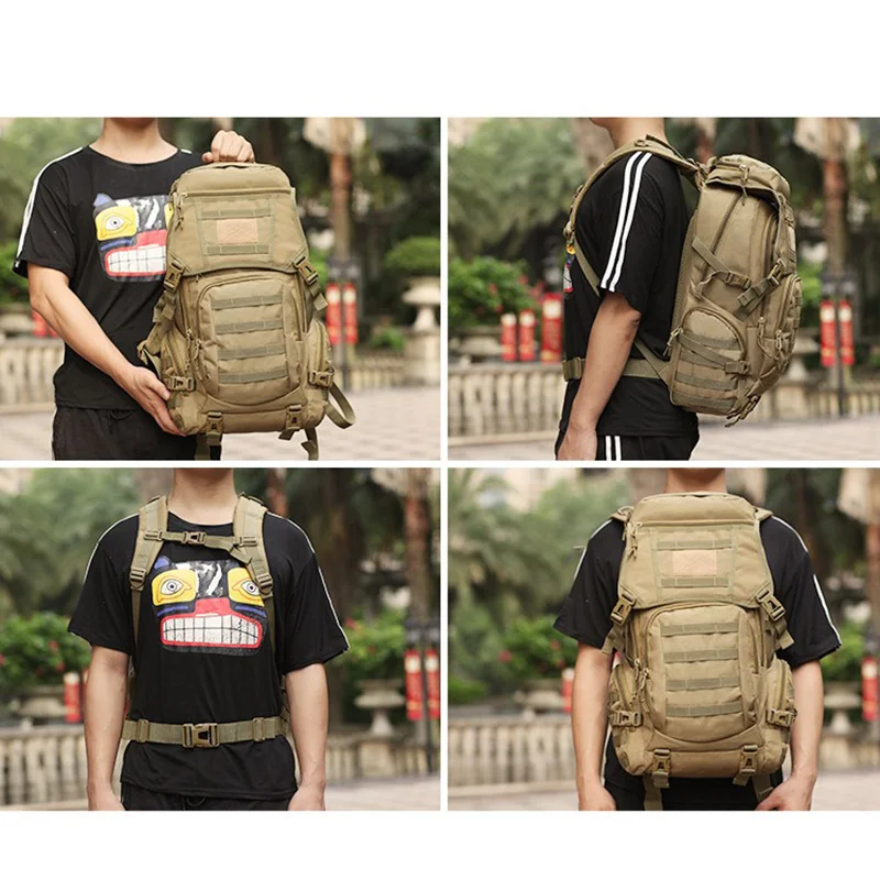 Mochila táctica de 50L, bolsa  - Rucksack Military Style reseña y precio
