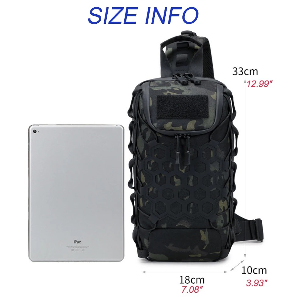 Nueva Mochila Táctica 2026 par - Sling Backpack Shoulder reseña y precio