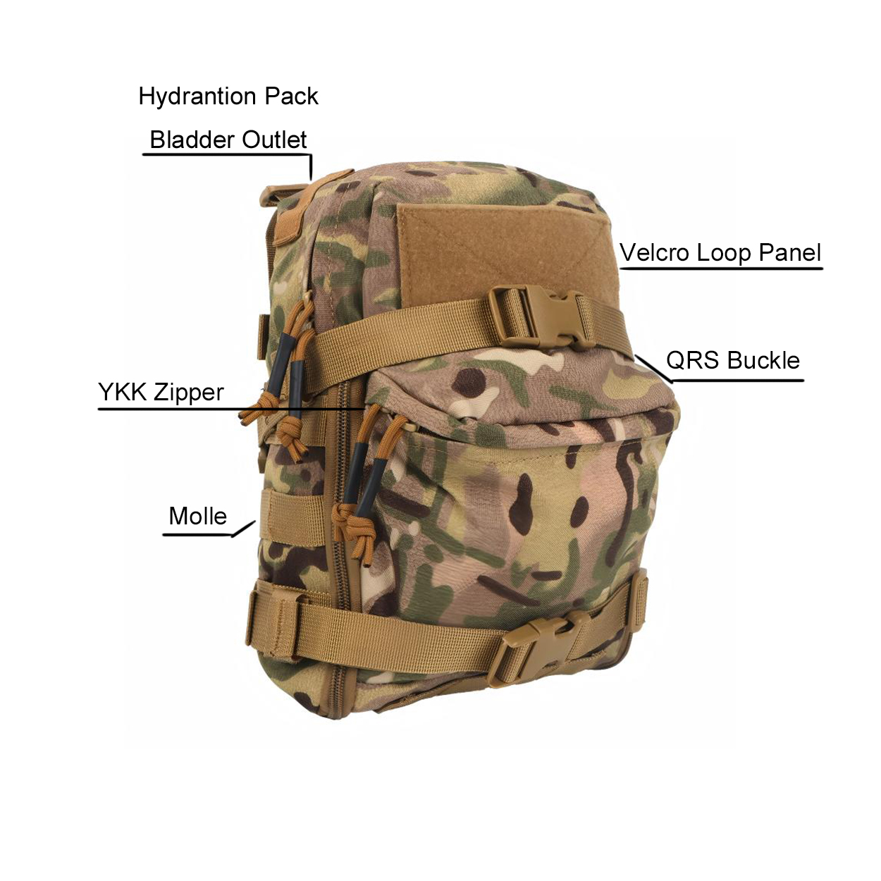 Mini bolsa de hidratación, moc - Hydration Pack Outdoor reseña y precio