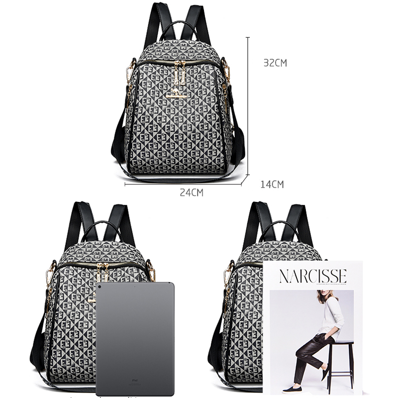 Mochila Retro de gran capacida - Fashion Backpack Women reseña y precio