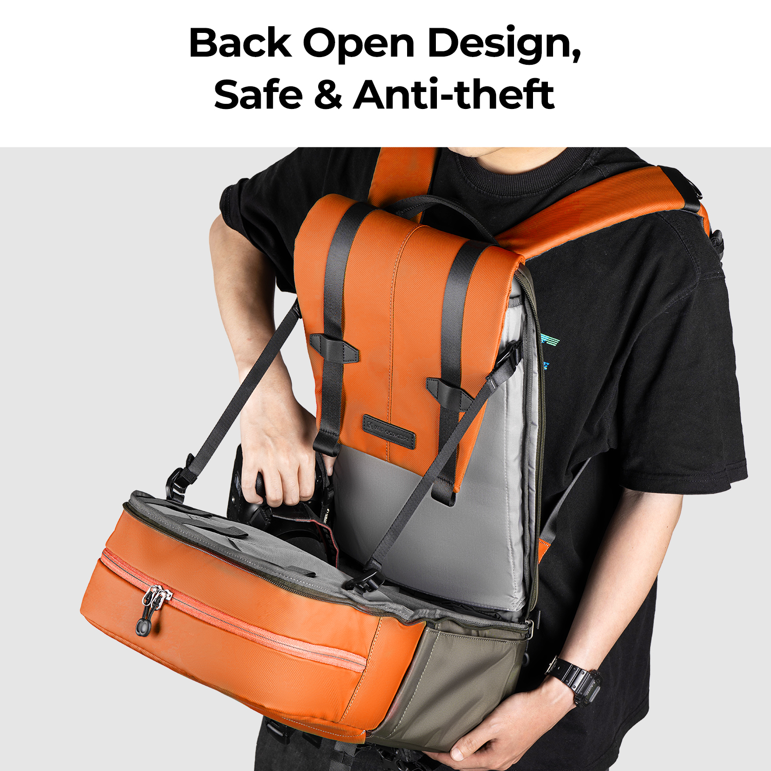 Mochila para Cámara K&F CONCEP - Rain Cover Backpack reseña y precio