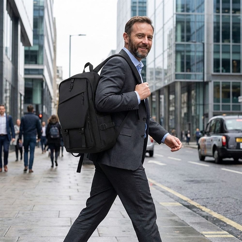 Mochila de Negocios para Hombr - Canvas Backpack Casual reseña y precio