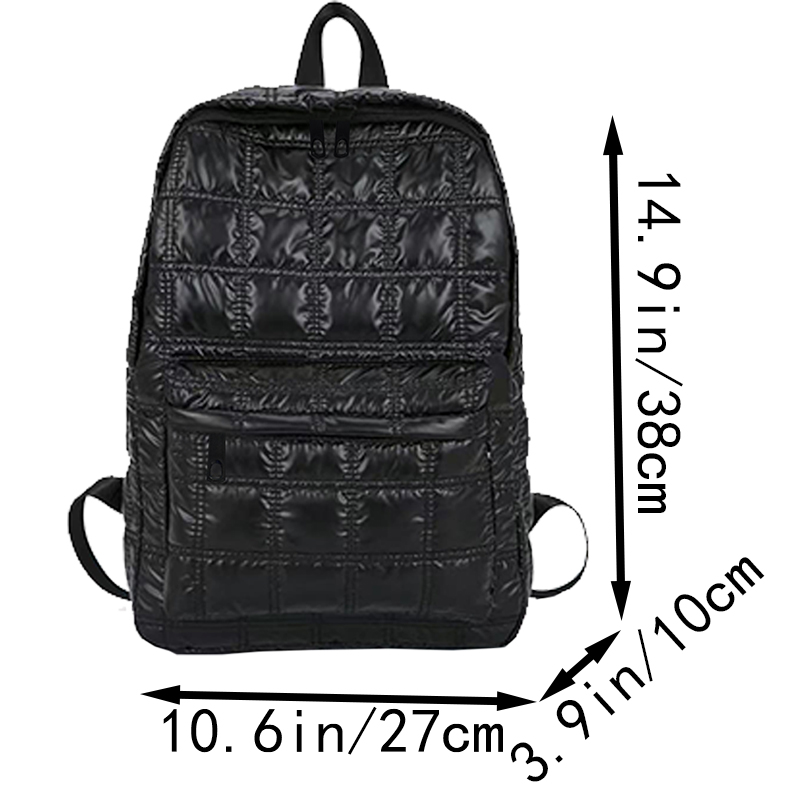 Mochila brillante y elegante d - Canvas Backpack Casual reseña y precio