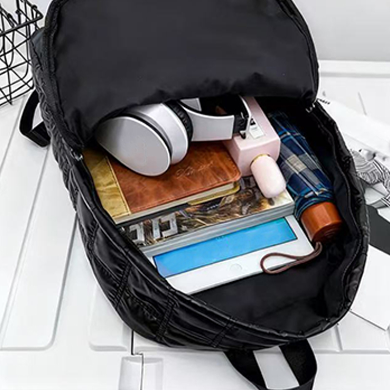 Mochila brillante y elegante d - Canvas Backpack Casual reseña y precio