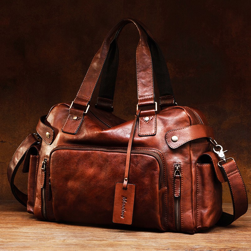 Bolso de hombre con borrador d - Leather Backpack Vintage reseña y precio