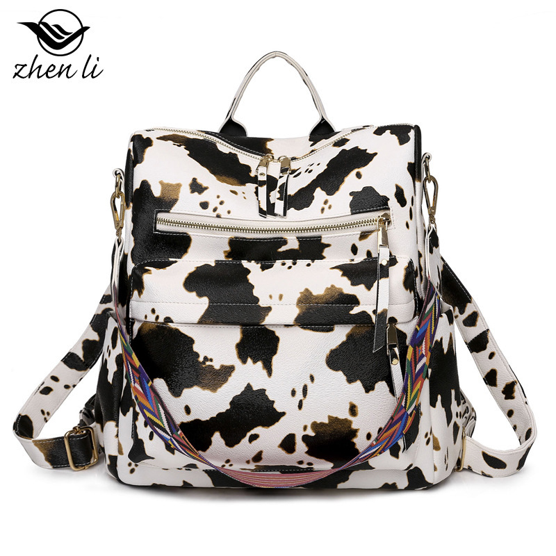 Mochila de cuero PU para mujer - Leather Backpack Vintage reseña y precio