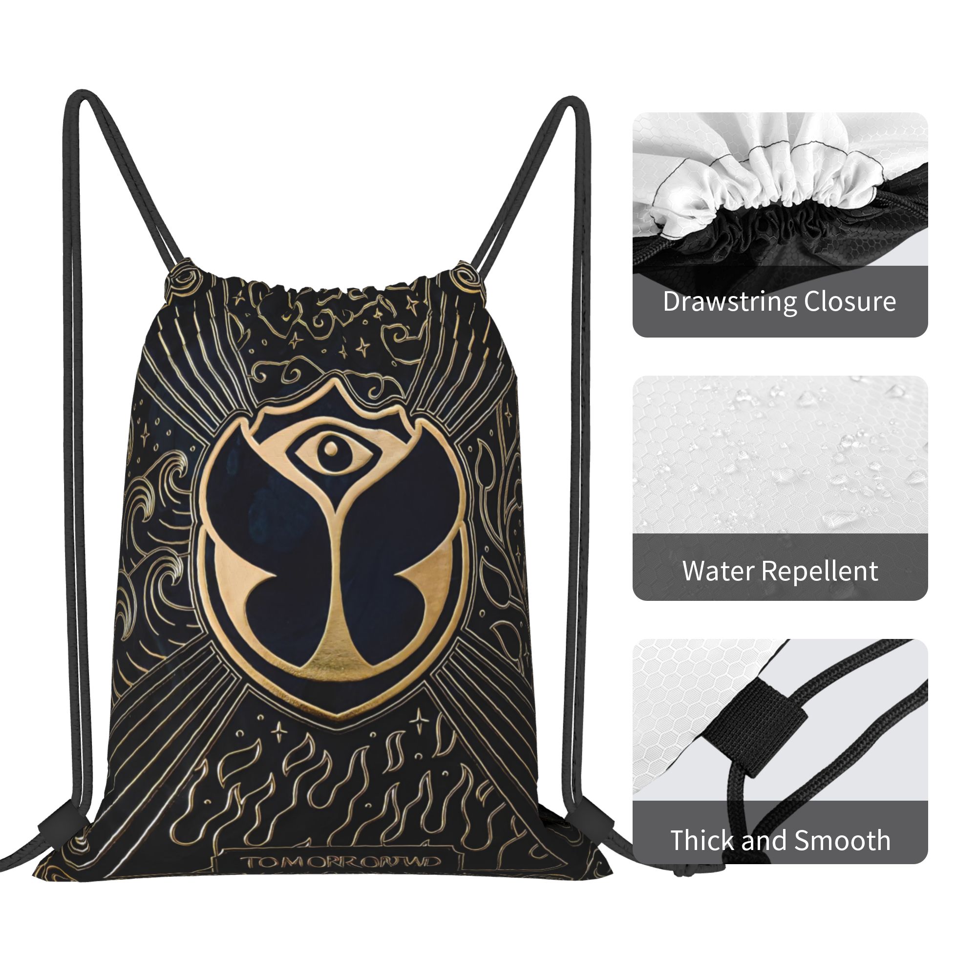 Tomorrowlands Mochila con cord - Drawstring Gym Bag reseña y precio