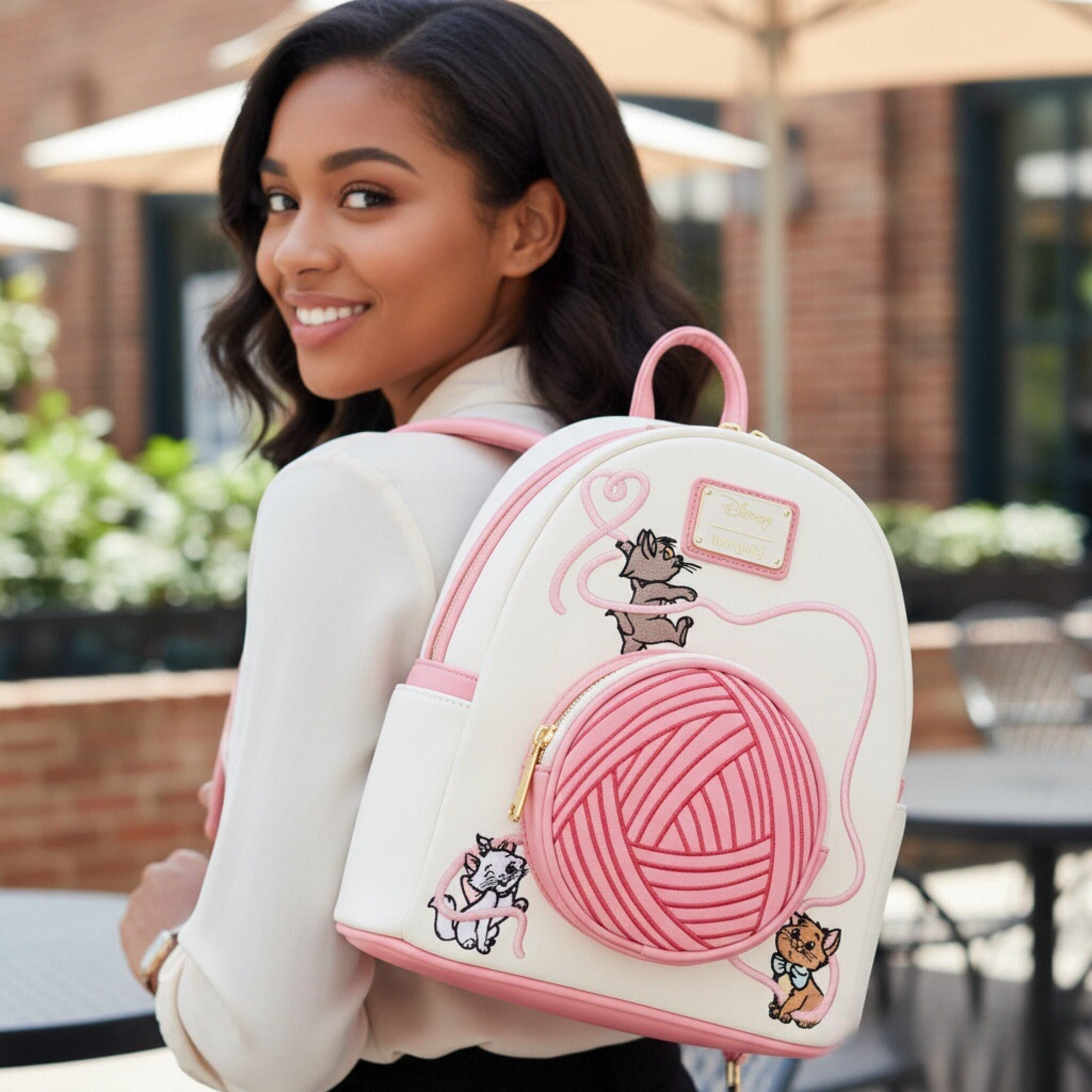 Mini Mochila con Estampado Flo - Mini Backpack Purse reseña y precio