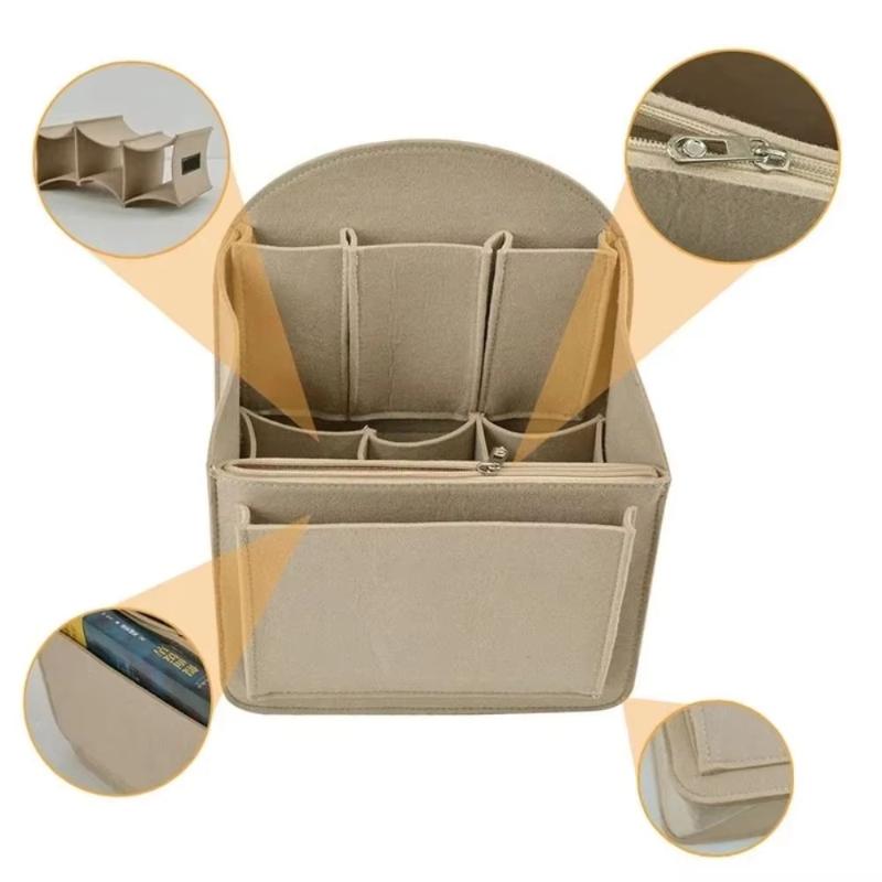 Bolsa de fieltro portátil para - Backpack Insert Organizer reseña y precio