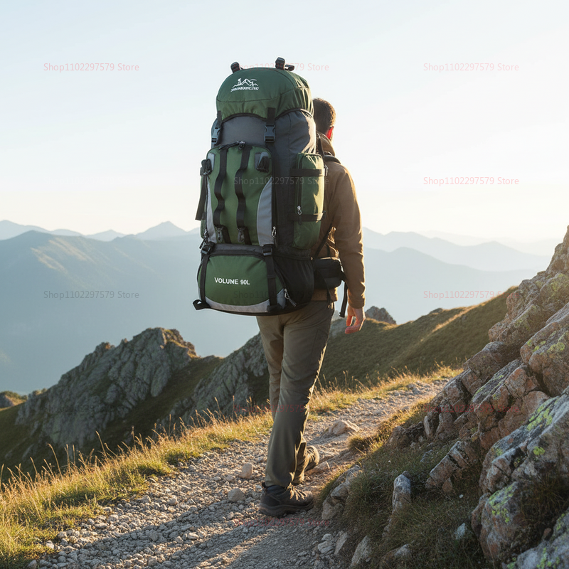 Mochila de Viaje Grande de 90L - Rucksack Military Style reseña y precio