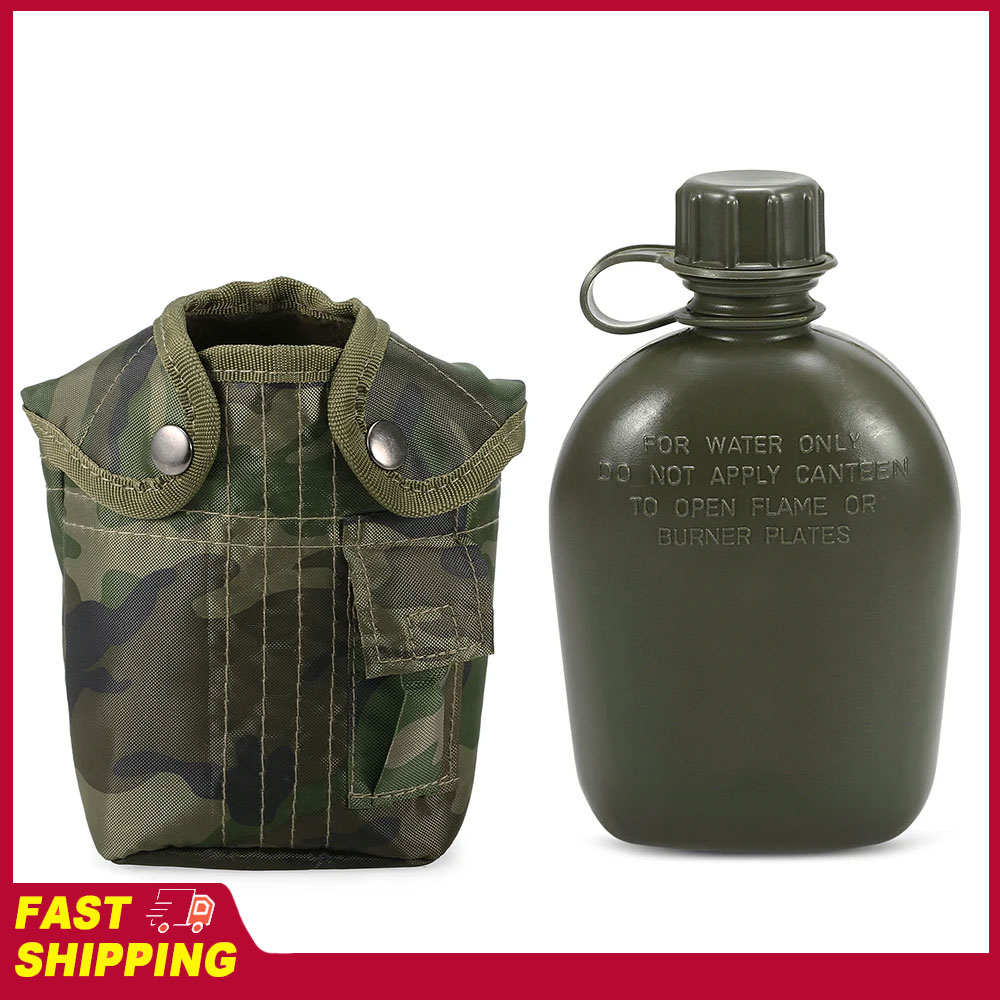 Botella de Agua para Camping,  - Rucksack Military Style reseña y precio