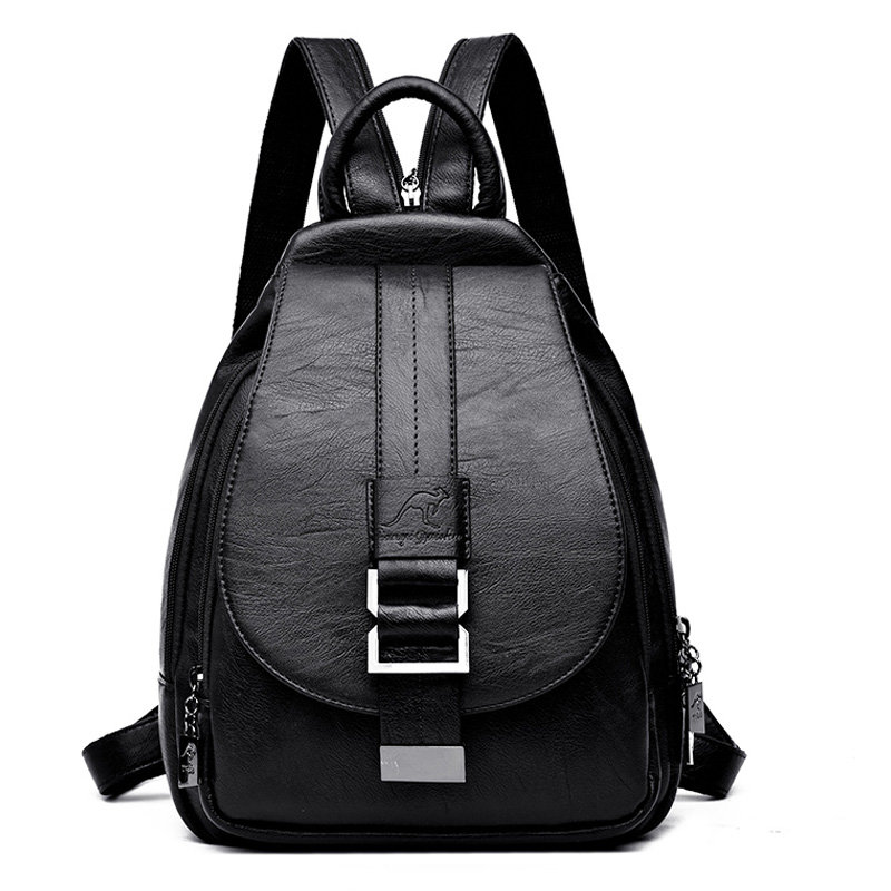 Mochila De cuero de diseño par - Leather Backpack Vintage reseña y precio