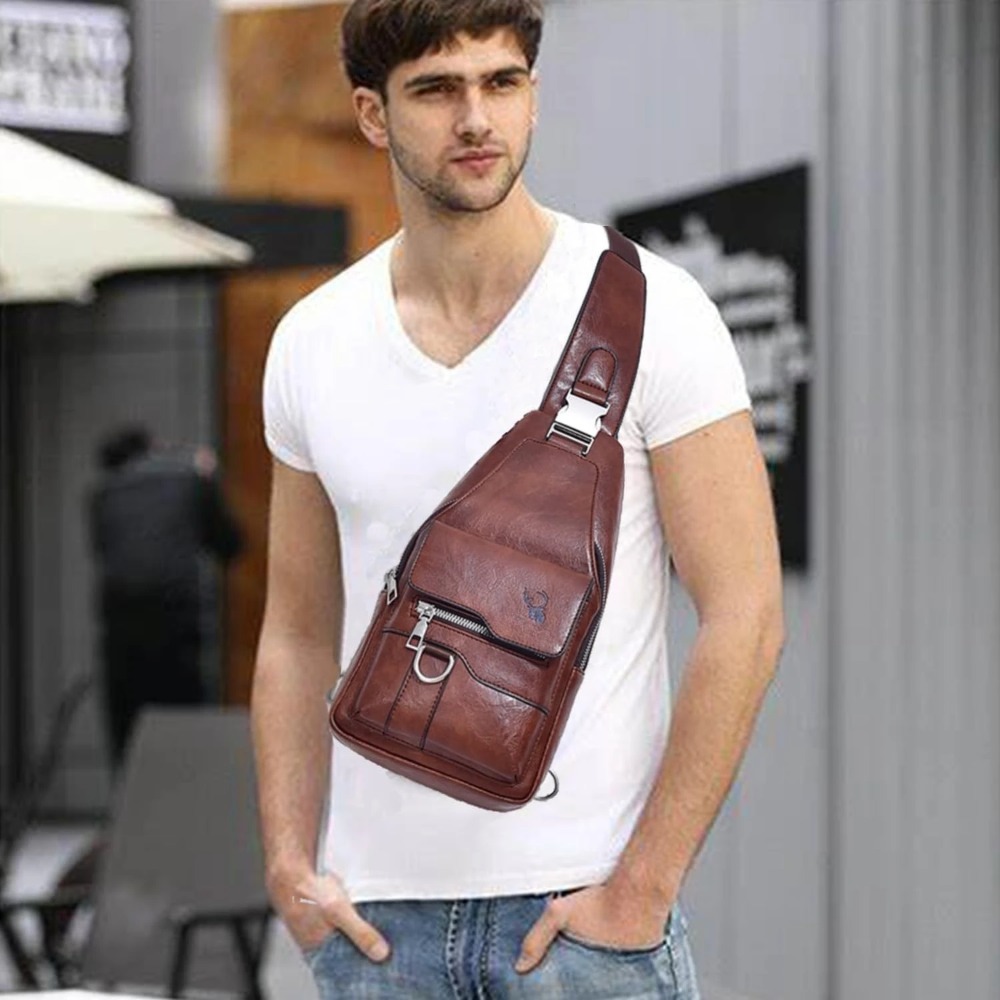 Bolso bandolera para hombre, b - Sling Backpack Shoulder reseña y precio