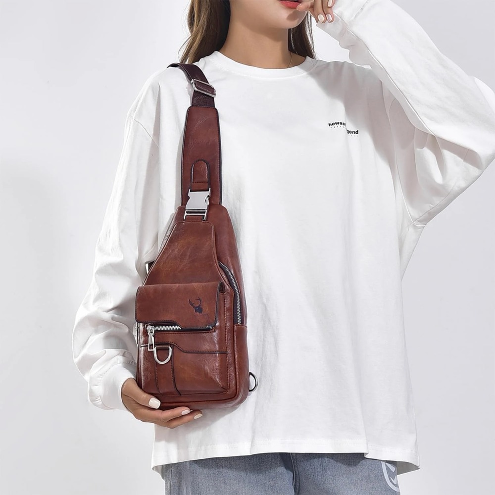 Bolso bandolera para hombre, b - Sling Backpack Shoulder reseña y precio
