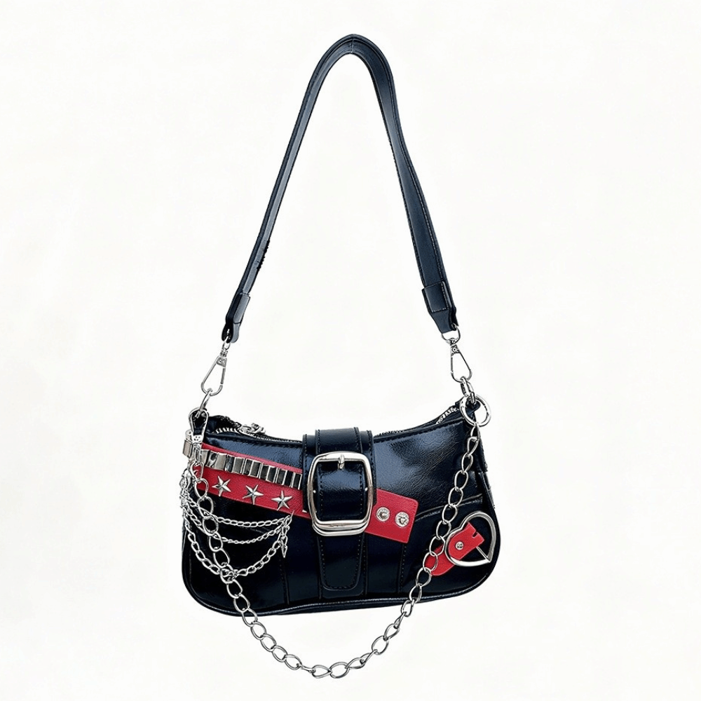 Bolso de hombro Vintage Y2K de - Leather Backpack Vintage reseña y precio