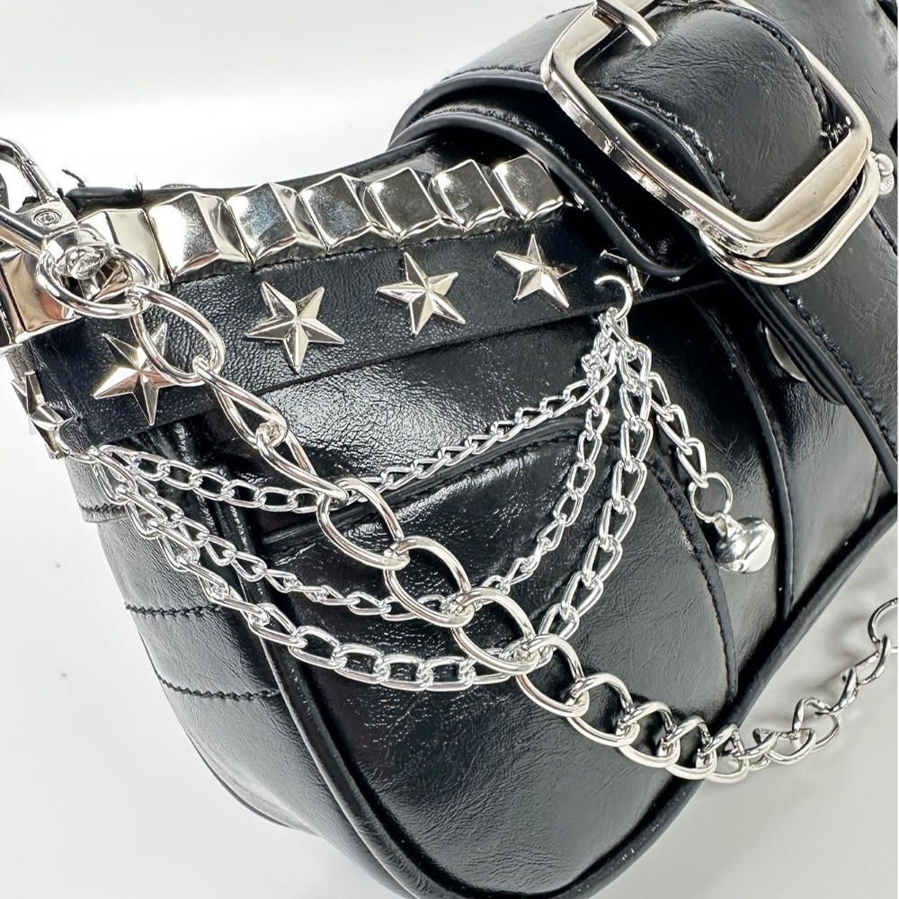Bolso de hombro Vintage Y2K de - Leather Backpack Vintage reseña y precio